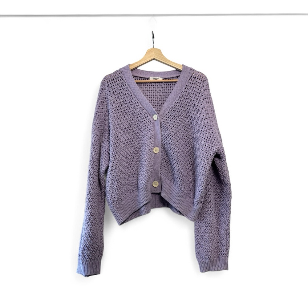 Madewell Purple Women's Cardigan